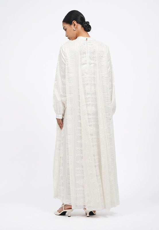 Long Sleeve Lace Maxi Dress