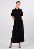Short Sleeves Maxi Dress
