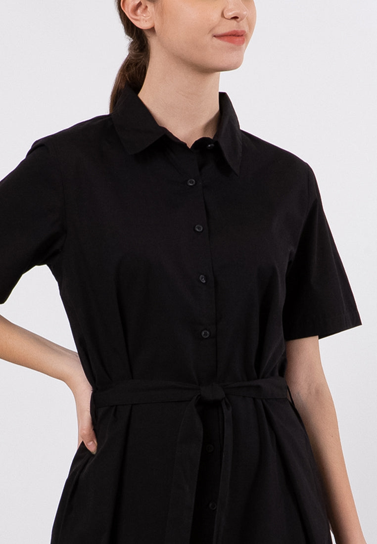 Short Sleeves Maxi Dress
