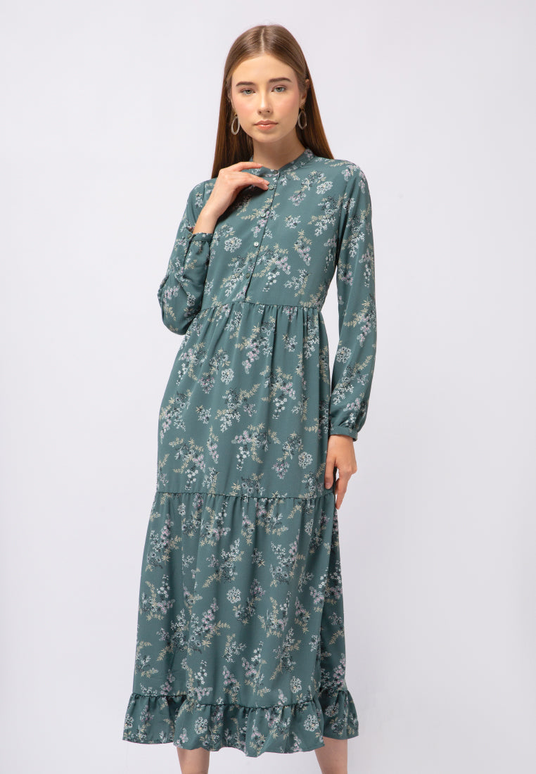 Printed Maxi Dress