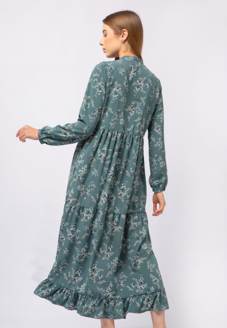 Printed Maxi Dress