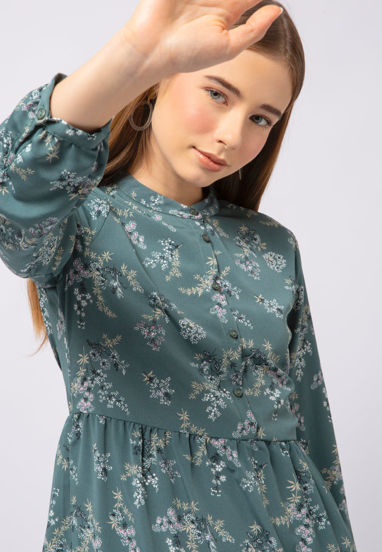 Printed Maxi Dress