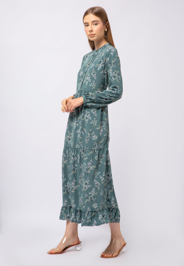 Printed Maxi Dress