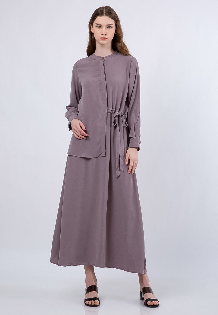 Dress Tencel Taupe