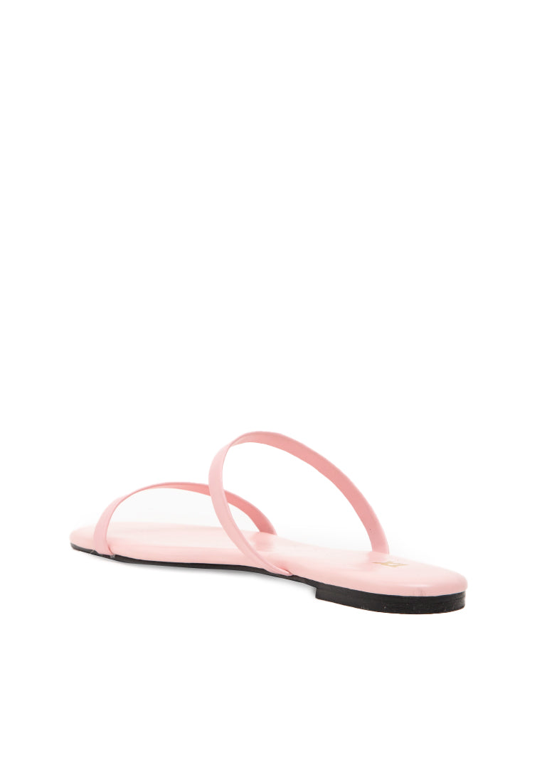 Pink Double Strap Sandal
