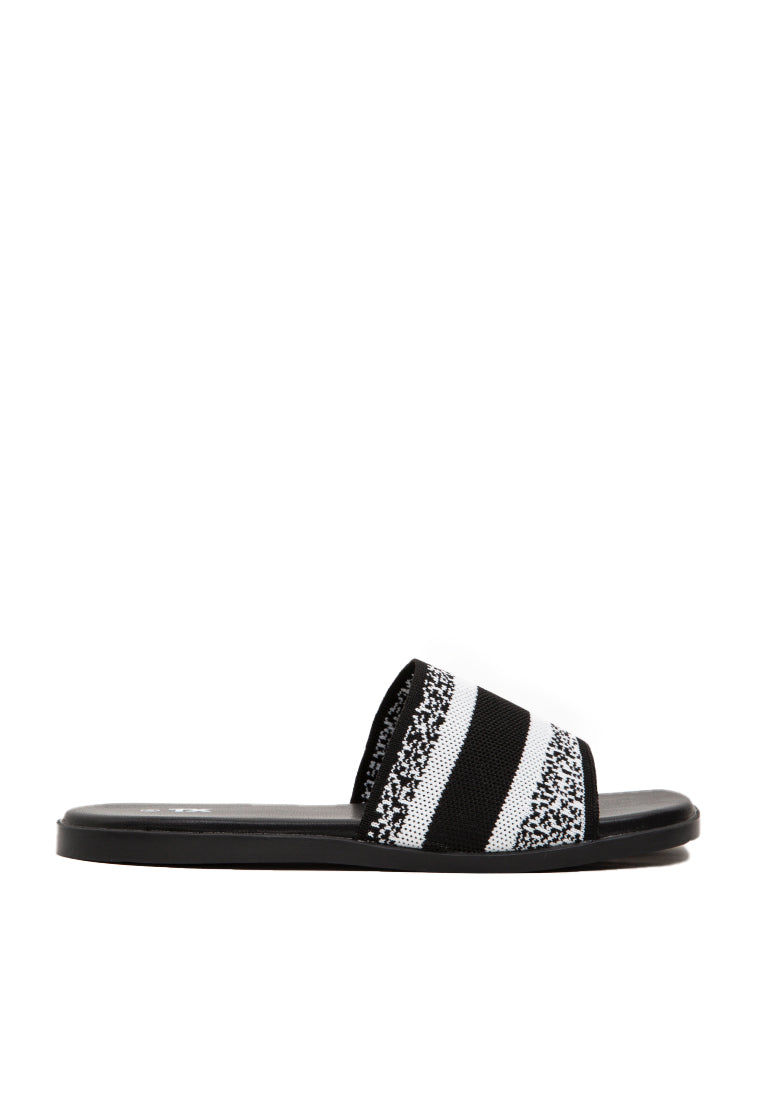 Black Slide Sandal
