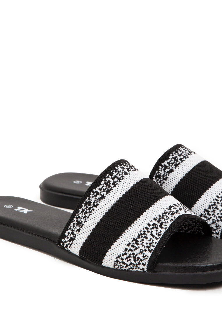 Black Slide Sandal