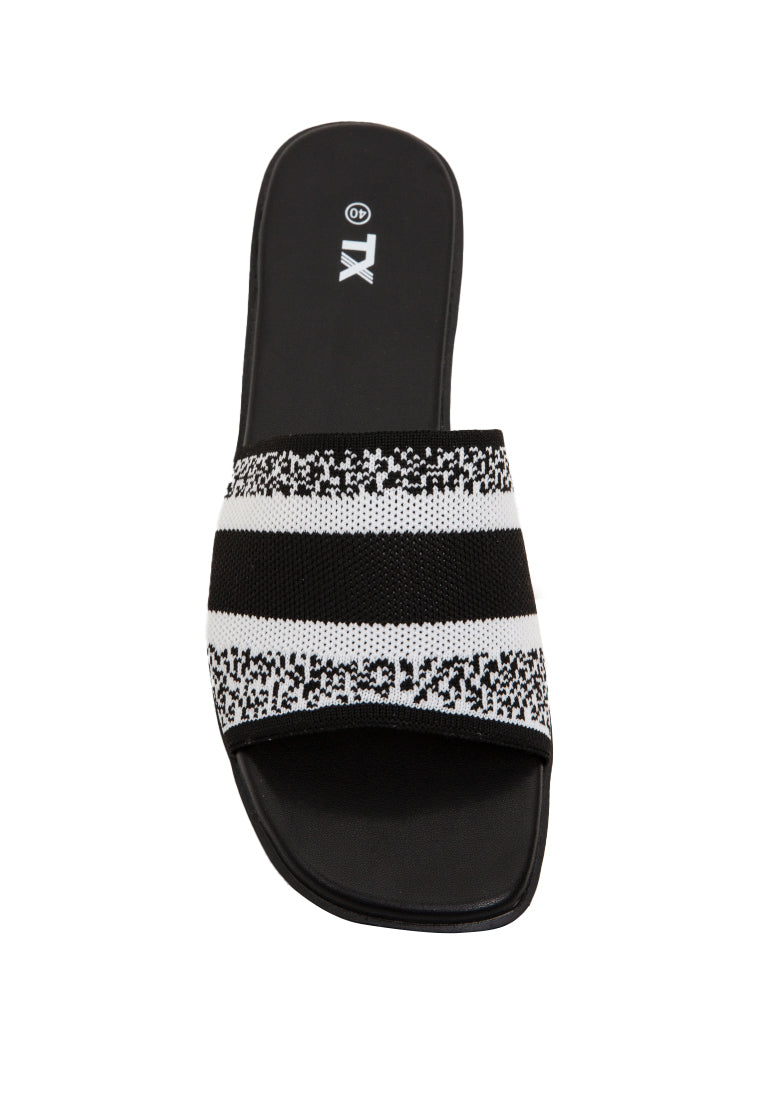 Black Slide Sandal