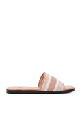 Dusty Pink Slide Sandal