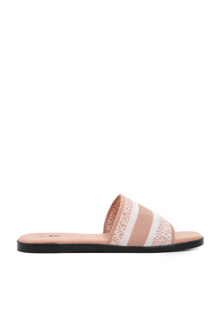 Dusty Pink Slide Sandal