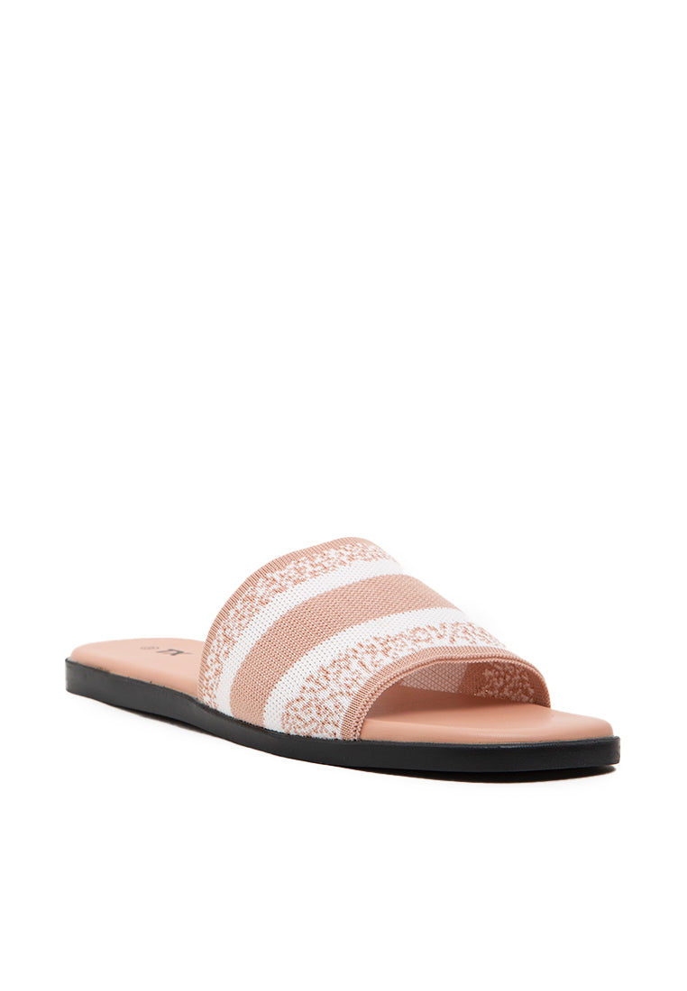 Dusty Pink Slide Sandal