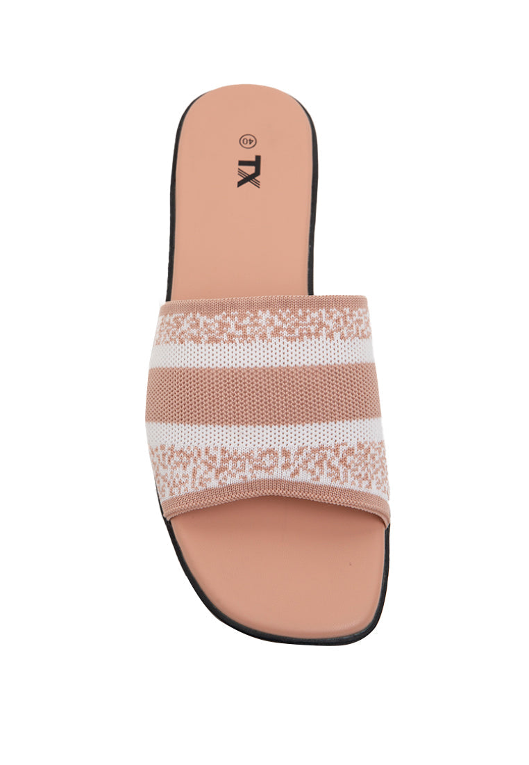 Dusty Pink Slide Sandal