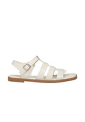 Off White Strap Sandals