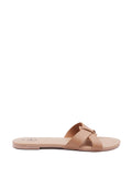 Tan Slip On Sandals
