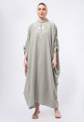 Loose Gamis with Embroidery Details