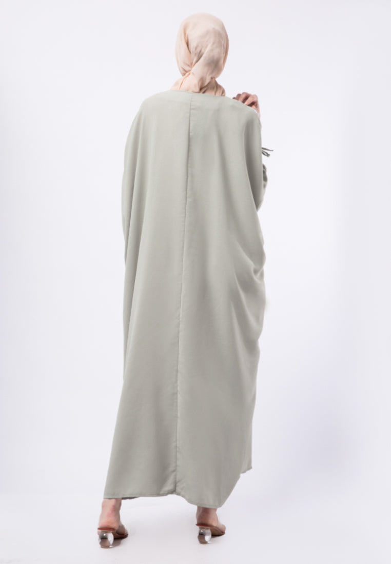 Loose Gamis with Embroidery Details