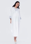 Embroidered Long Sleeve Gamis