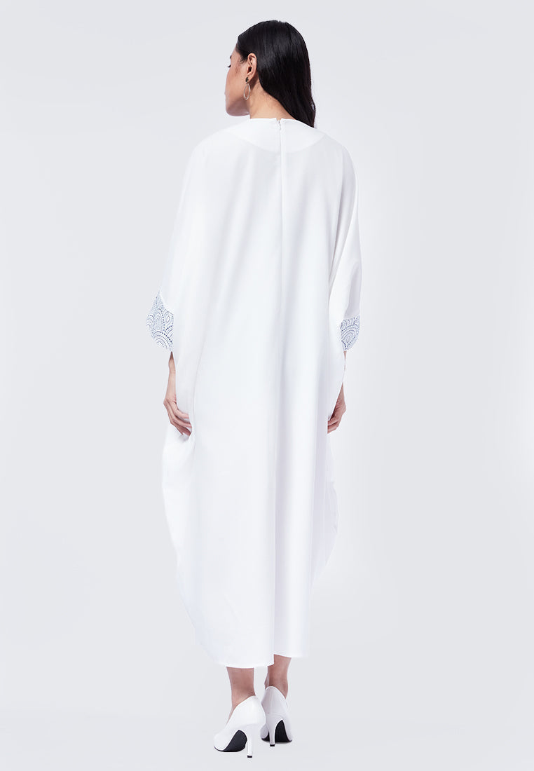 Embroidered Long Sleeve Gamis