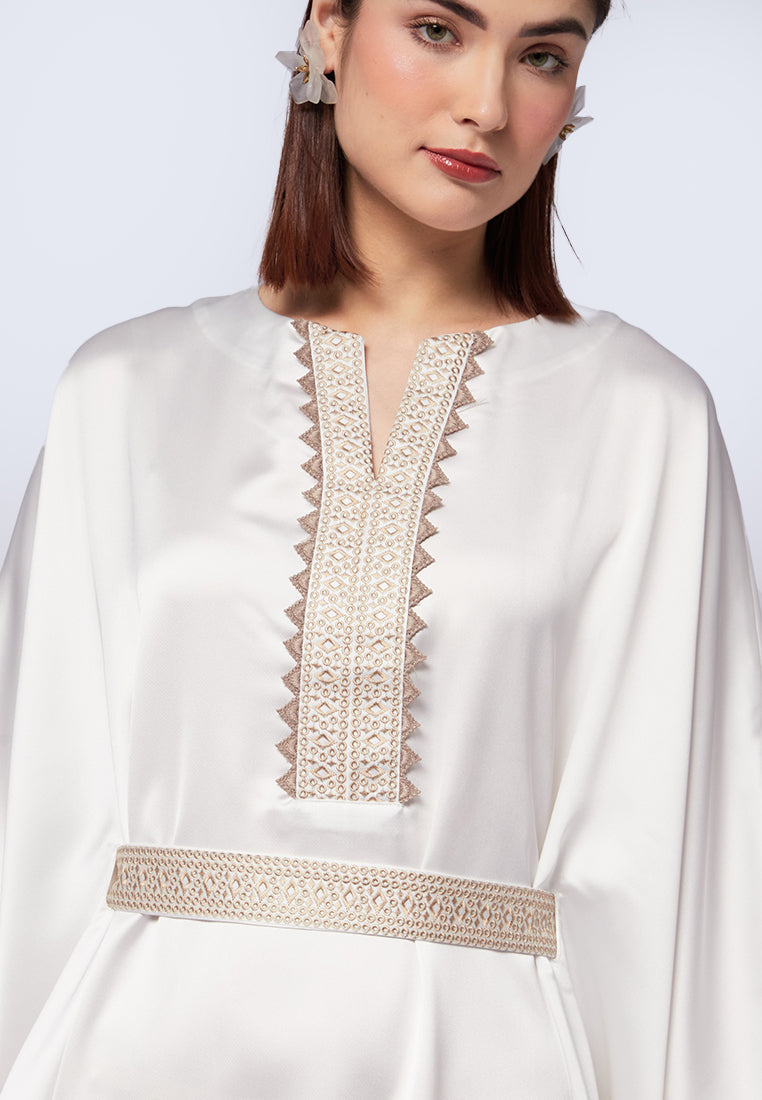 Gamis with Contrast Details