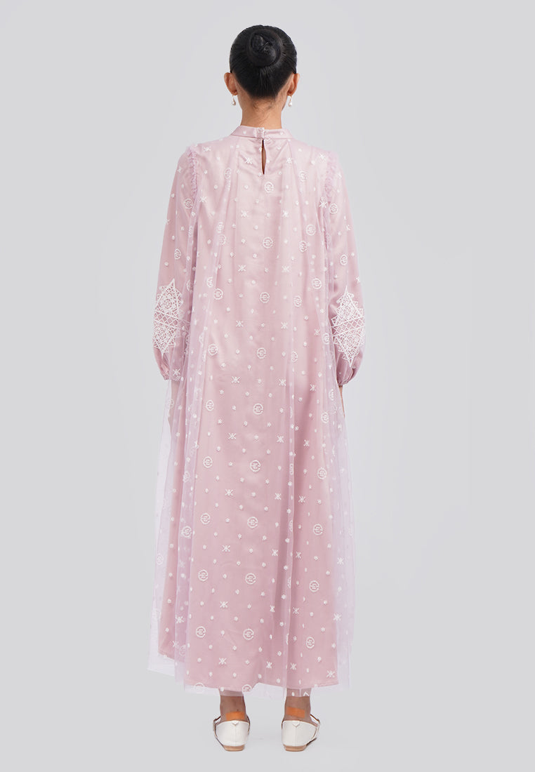 Executive x Khanaan Printed Tulle Gamis