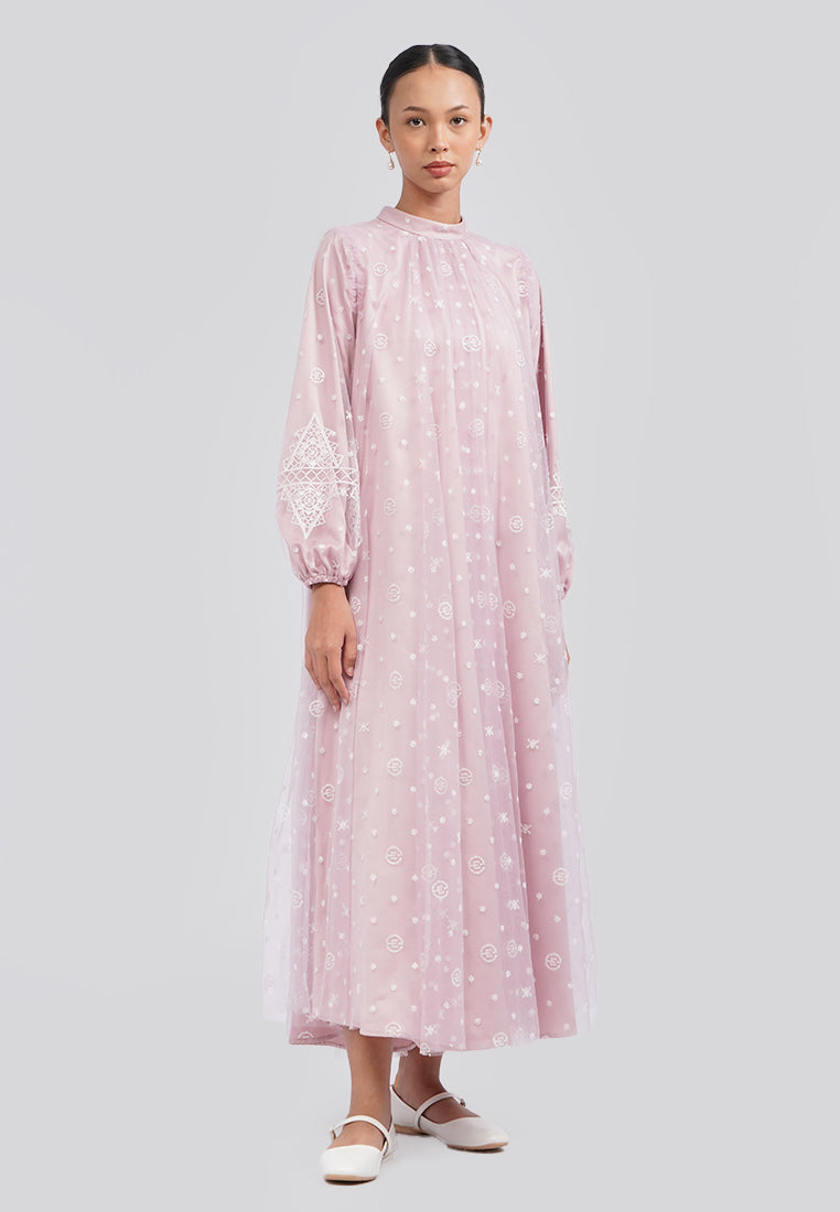 Executive x Khanaan Printed Tulle Gamis