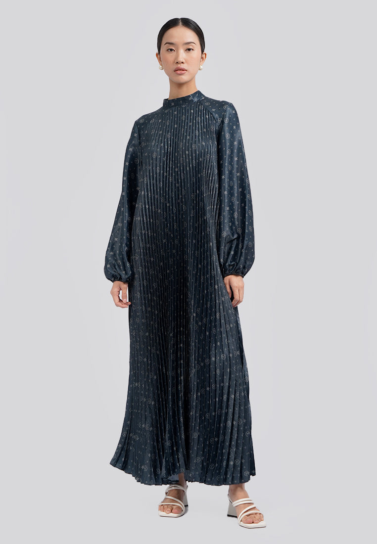 Executive x Khanaan High Neck Printed Gamis