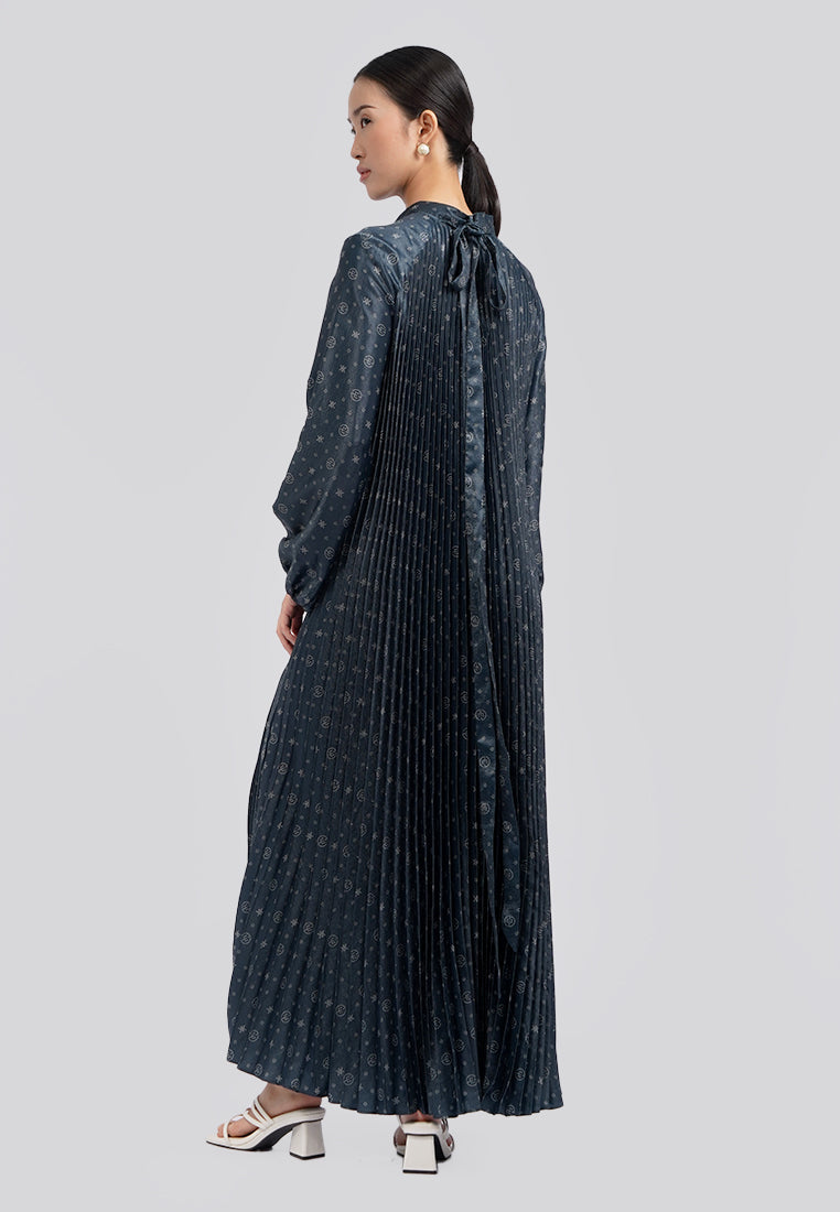 Executive x Khanaan High Neck Printed Gamis