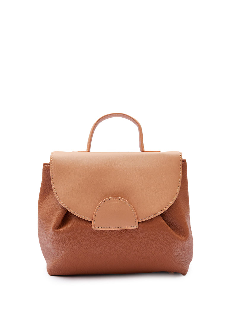 Pumpkin Sling Bag With Top Handle