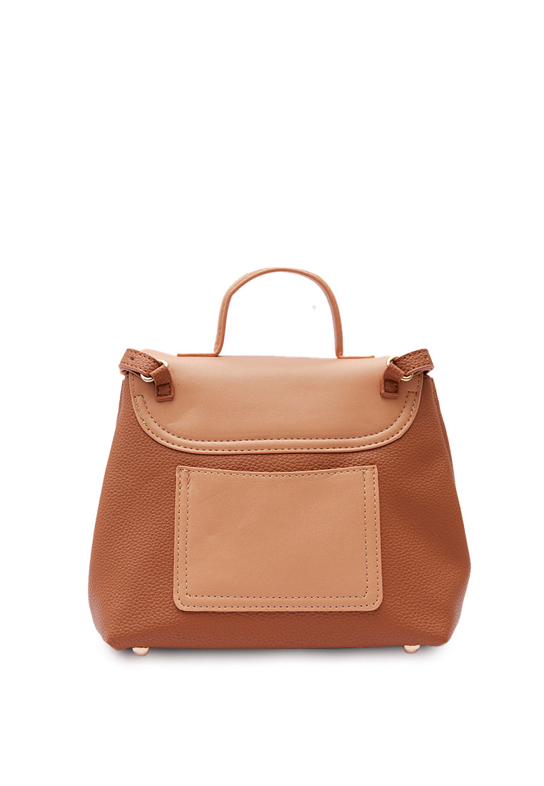 Pumpkin Sling Bag With Top Handle
