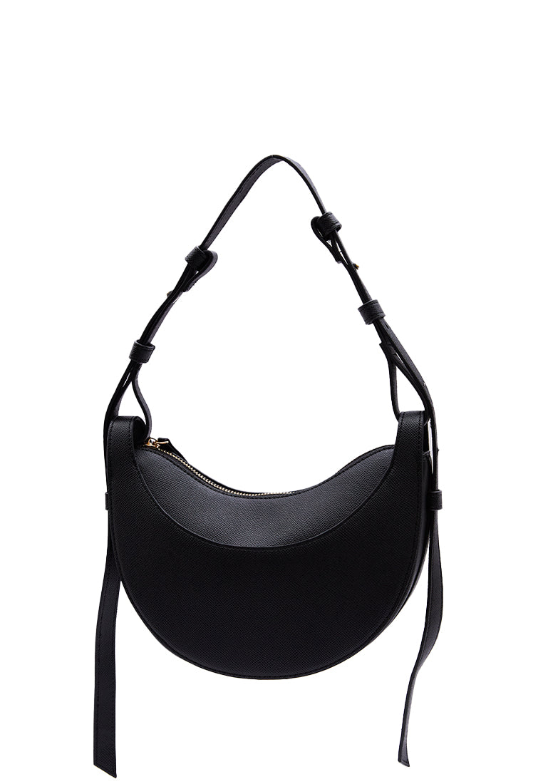 Black Half Moon Bag