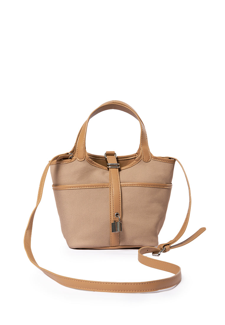 Light Brown Bucket Bag