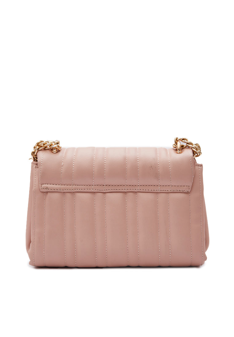 Light Brown Leather Shoulder Bag
