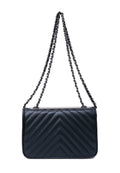Black Quilted Chain Bag
