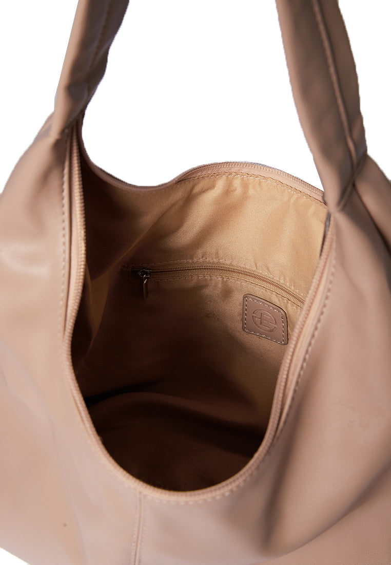 Beige Tote Bag