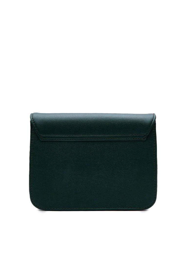Emerald Flap Sling Bag