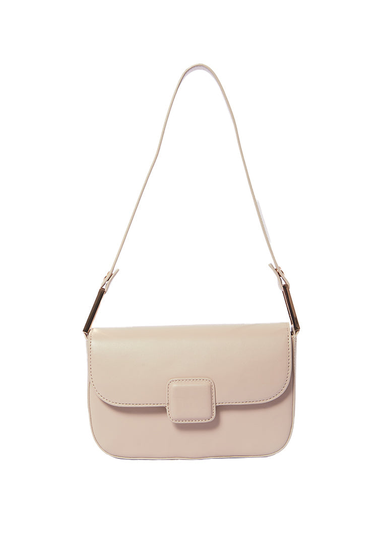 Sand Baguette Bag