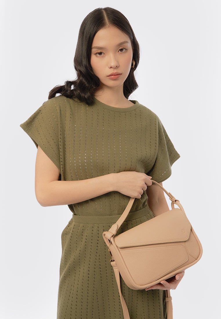 Light Brown Crossbody Bag