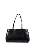 Black Leather Shoulder Bag