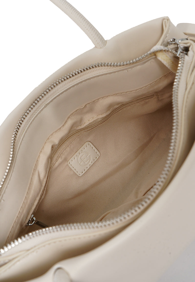 Off White Tote Bag