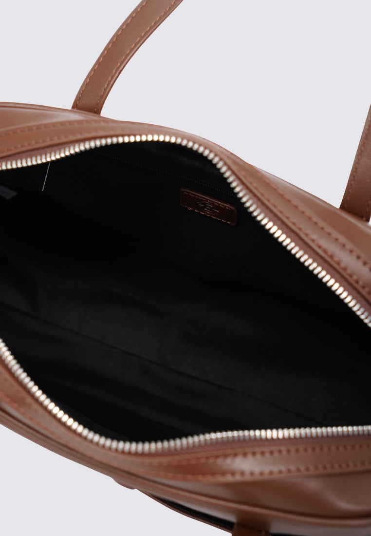 Brown Leather Hand Bag