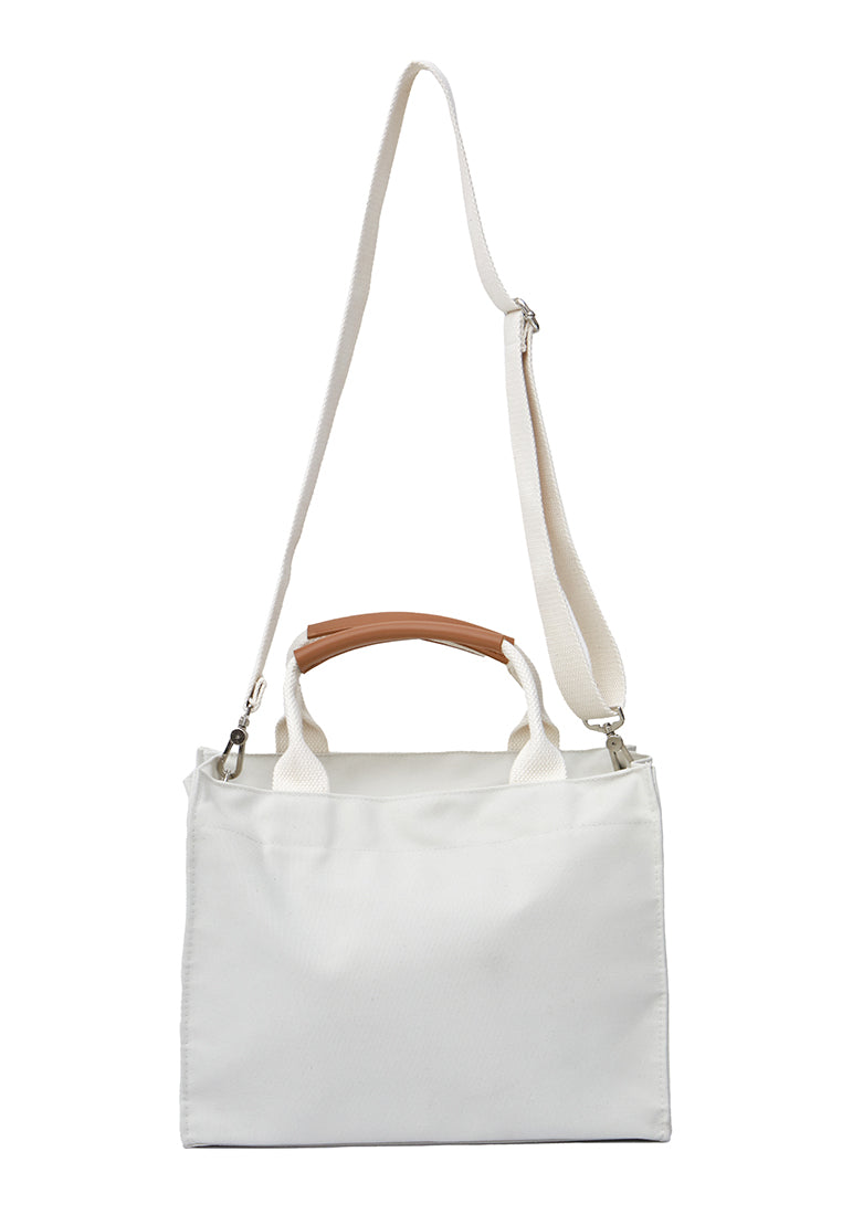 Cream Shoulder Bag