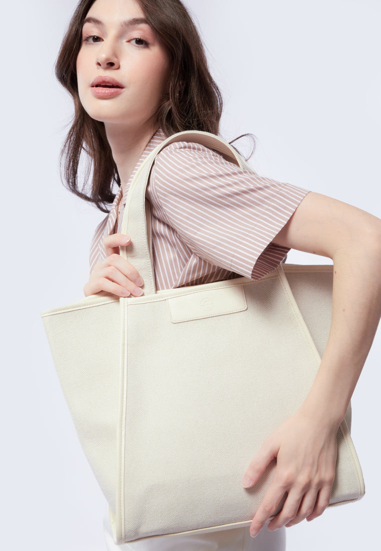 Ivory Shopper Bag