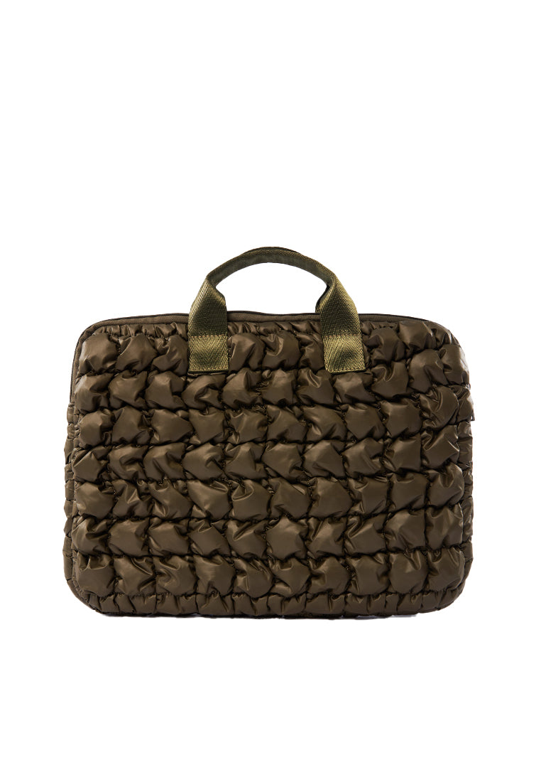 Laptop Puffy Bag Olive