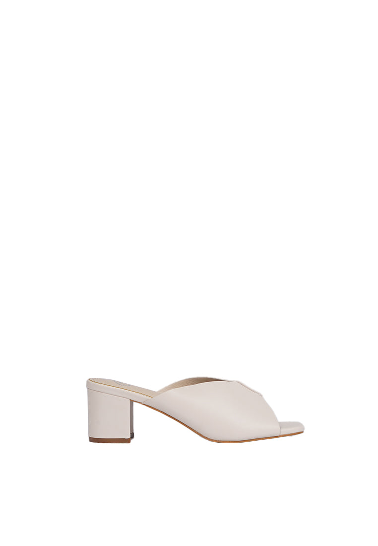 Off White Mules Heels