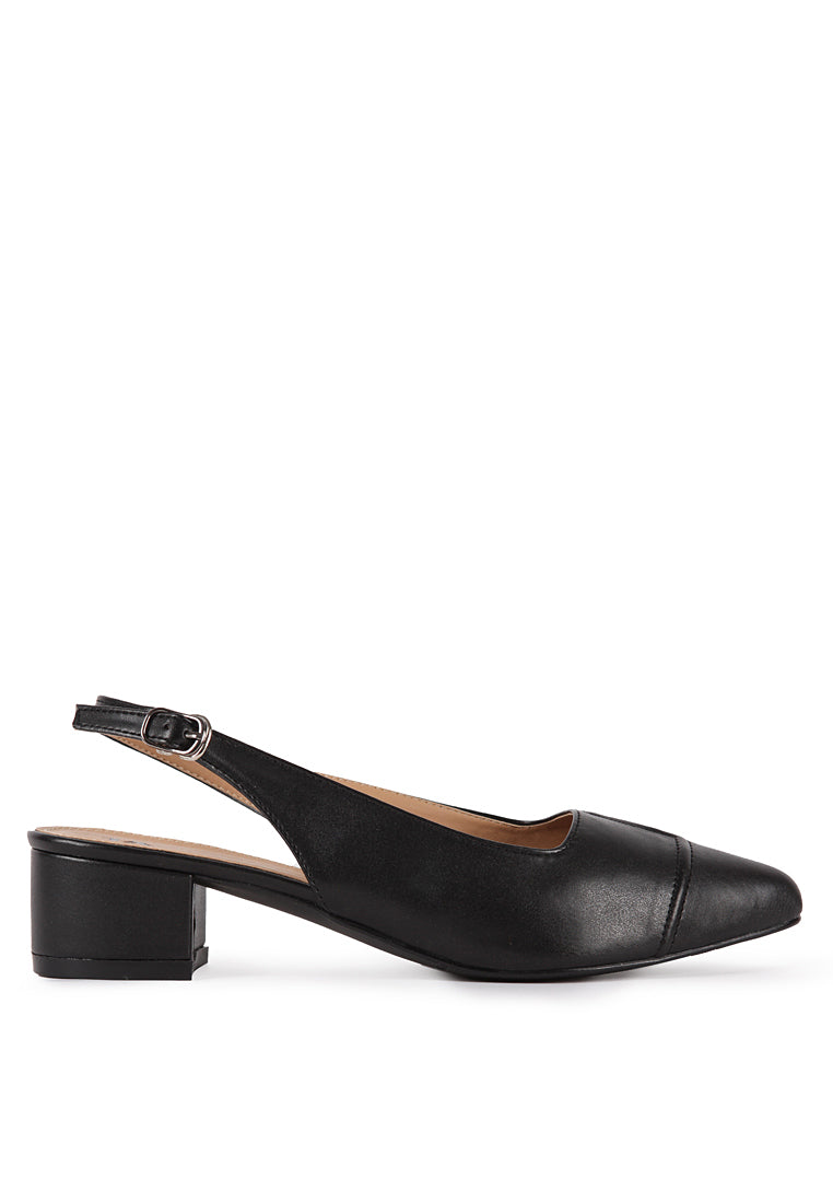 Black Pointed Toe Heels