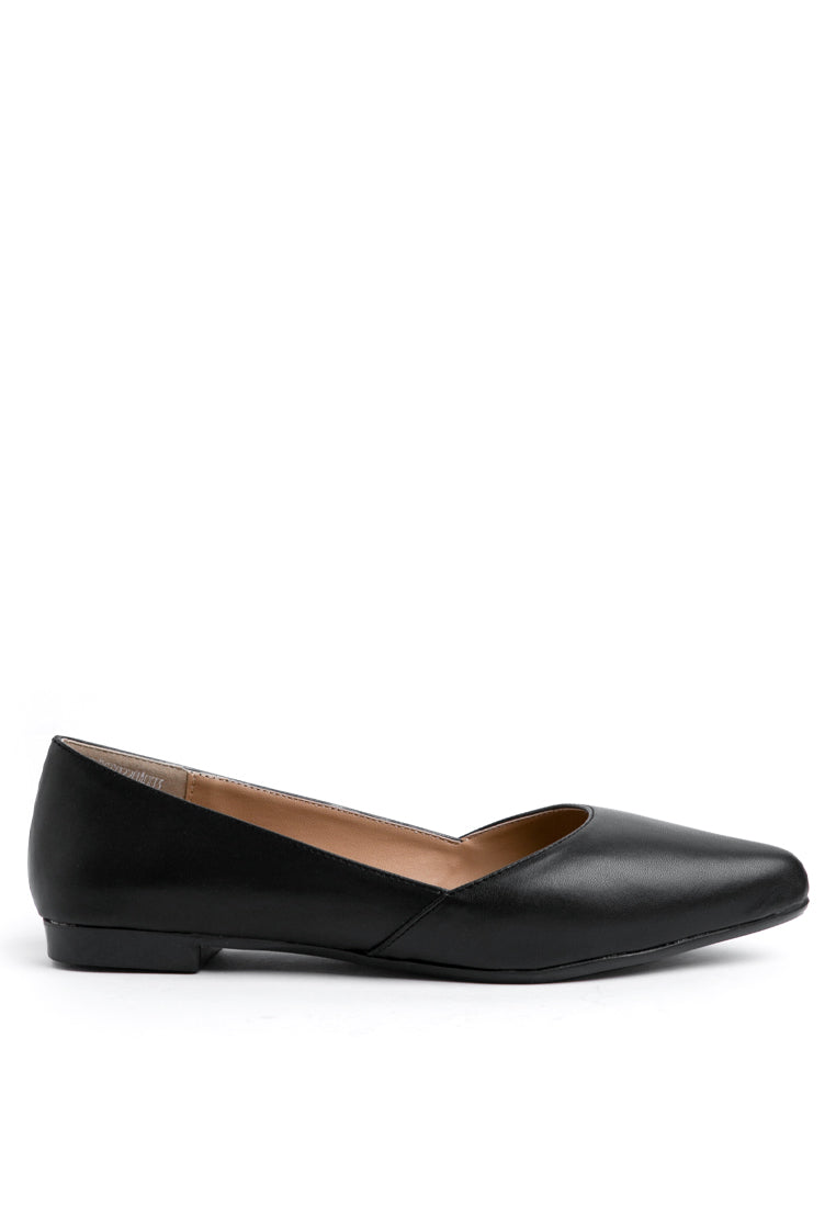 Black Flat Shoes