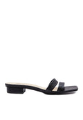 Black Double Strap Sandals