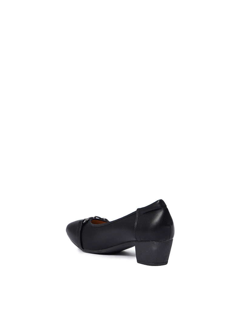 Black Block Heels