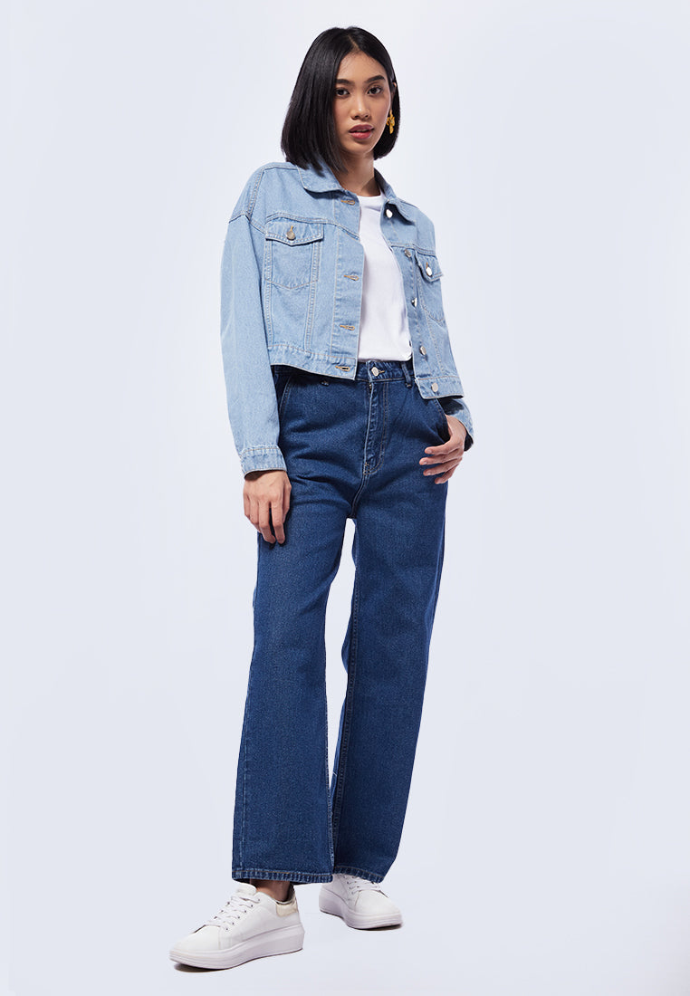 Cropped Denim Jacket