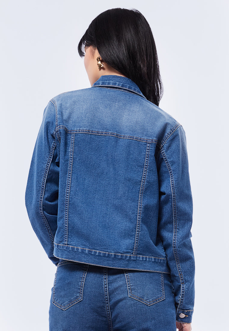 Long Sleeve Denim Jacket